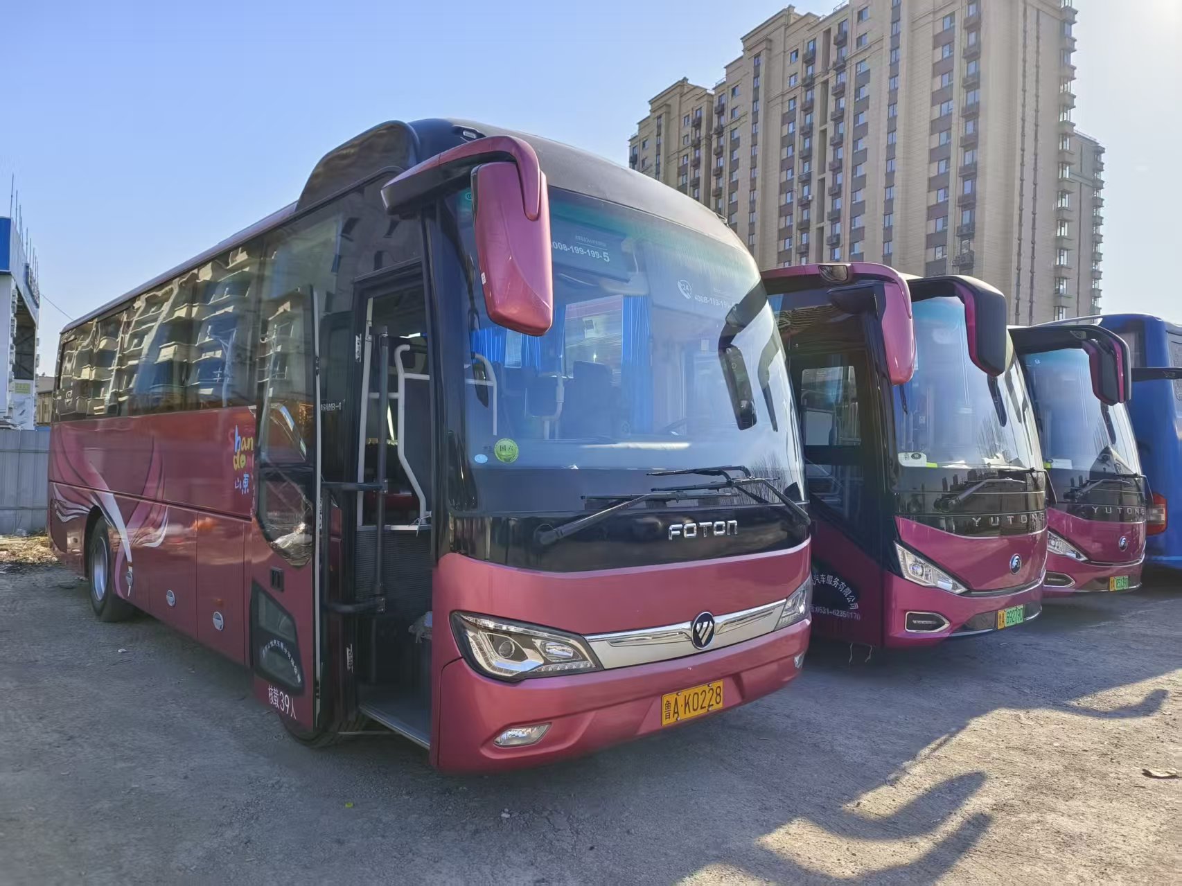 众悦汽车服务公司汽车展示图